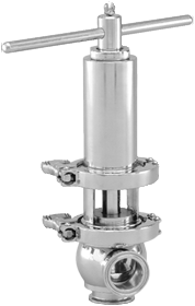 Custom 1-2 Inch Sanitary Pressure Relief Valve, Process Warehouse, Atlas Automation, Rochester, New York, sanitary stainless steel valves